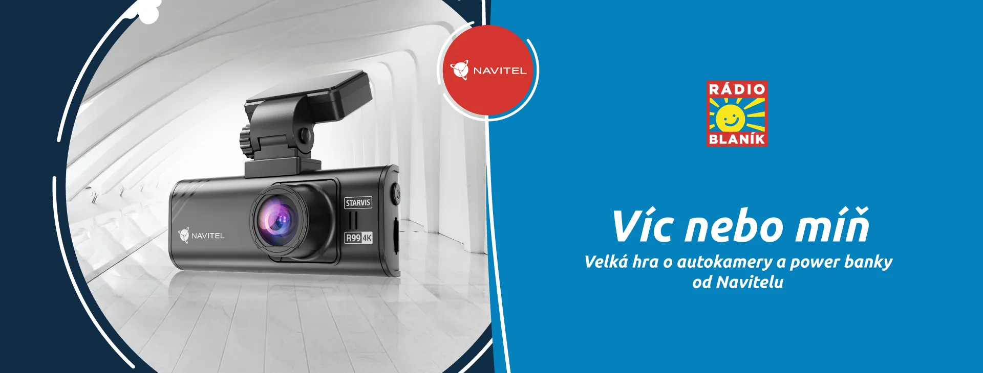 VÍC NEBO MÍŇ NA RÁDIU BLANÍK!