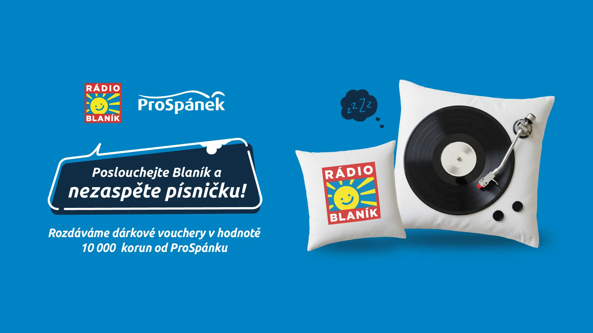 POSLOUCHEJTE BLANÍK A NEZASPĚTE PÍSNIČKU!