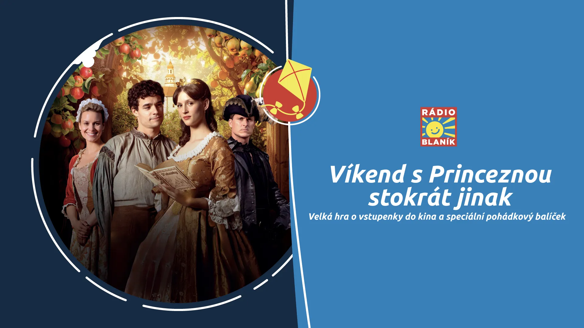 VÍKEND S PRINCEZNOU STOKRÁT JINAK NA RÁDIU BLANÍK!