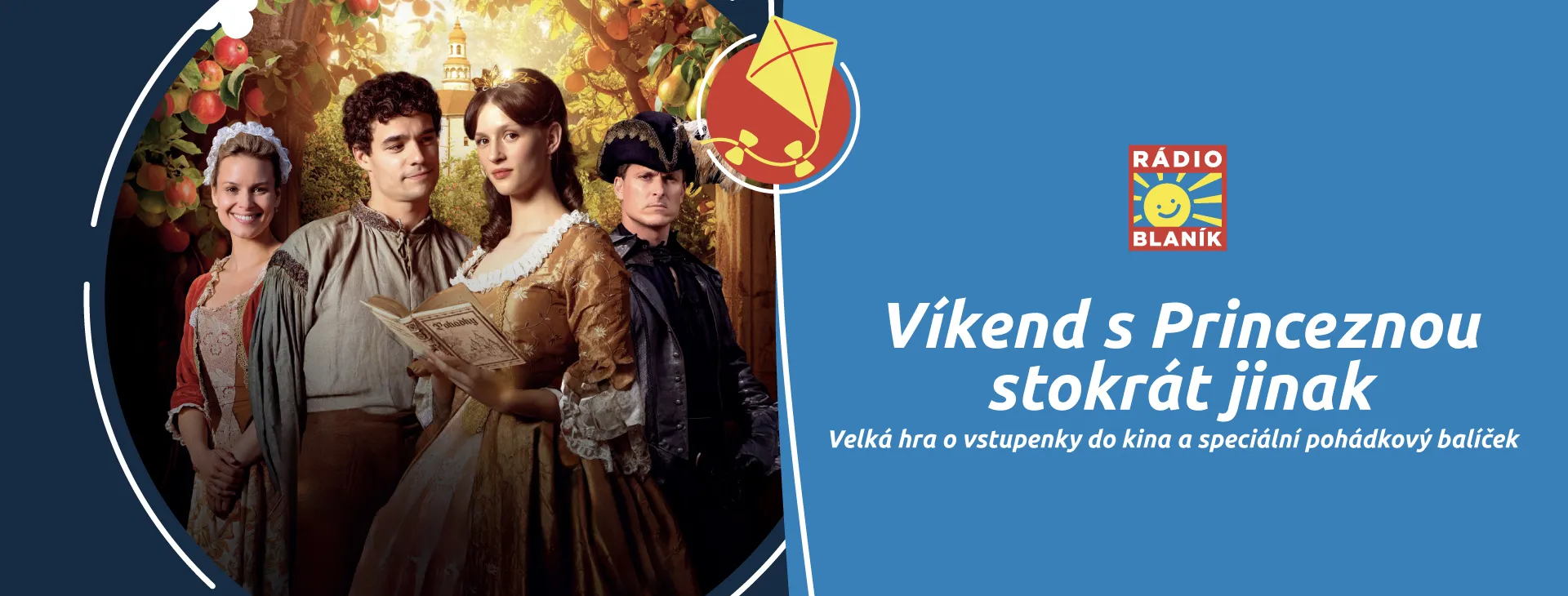 VÍKEND S PRINCEZNOU STOKRÁT JINAK NA RÁDIU BLANÍK!