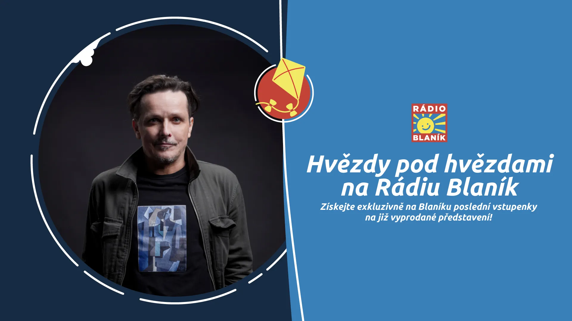 HVĚZDY POD HVĚZDAMI NA RÁDIU BLANÍK