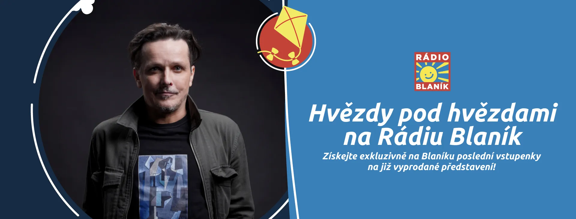 HVĚZDY POD HVĚZDAMI NA RÁDIU BLANÍK