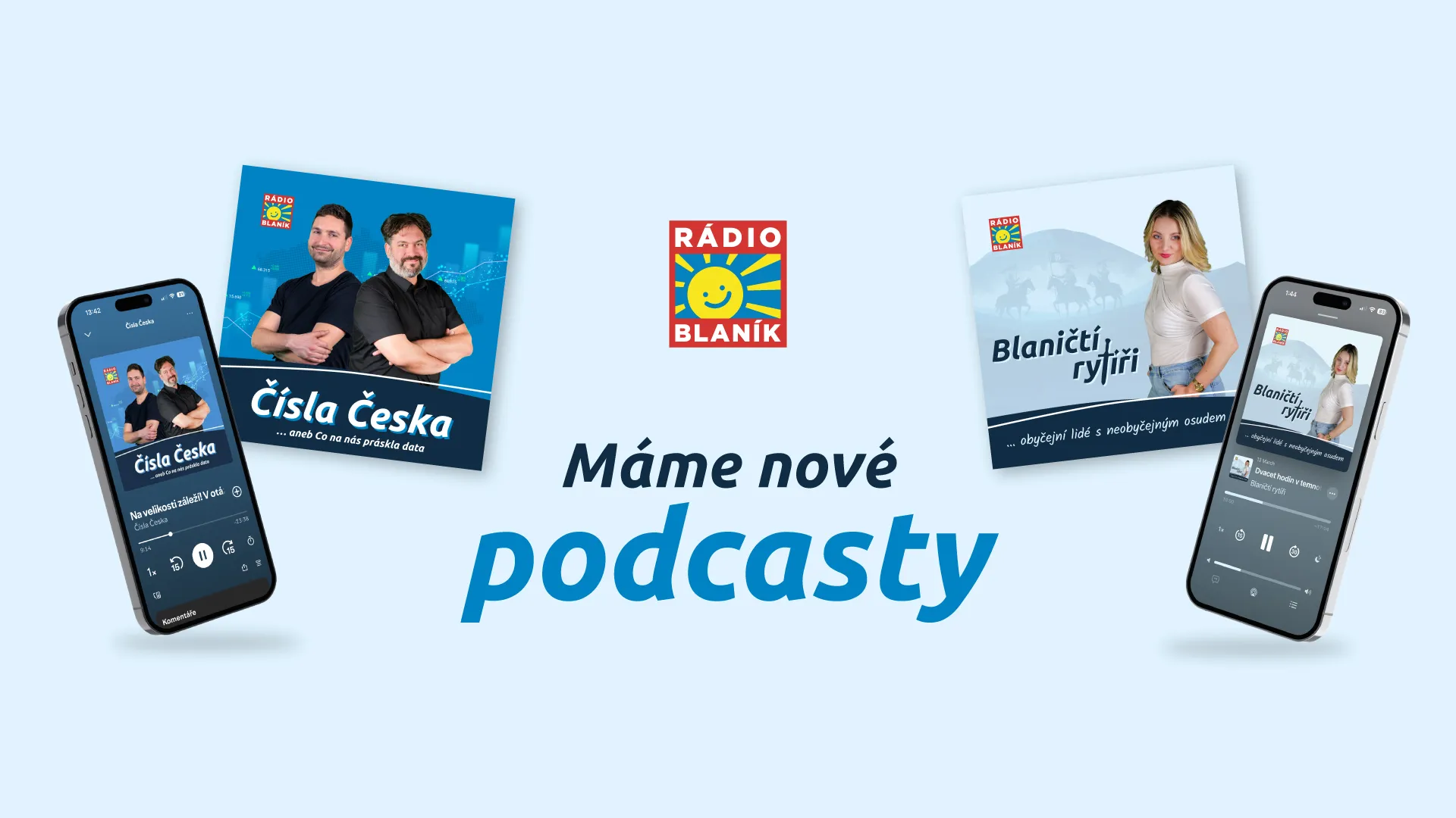 Máme nové podcasty