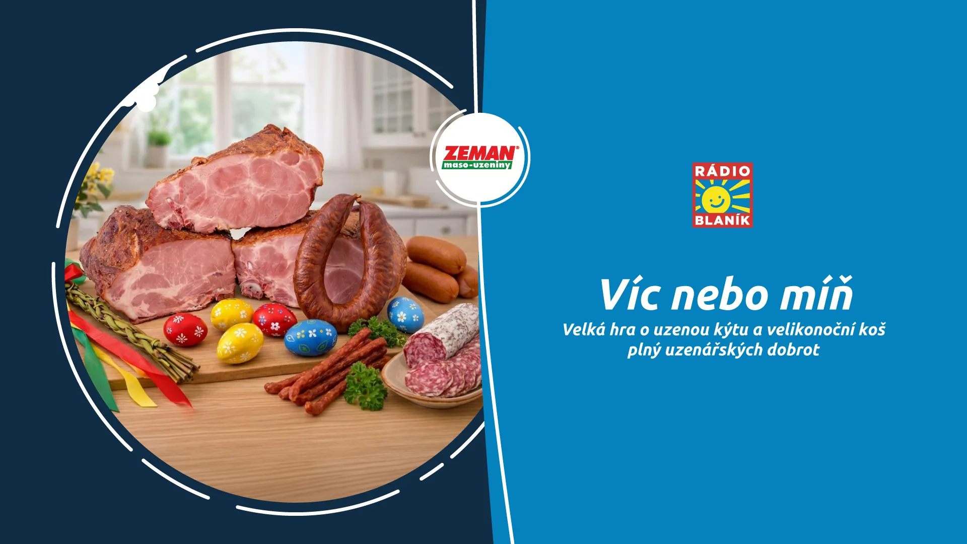 VÍC NEBO MÍŇ NA RÁDIU BLANÍK!