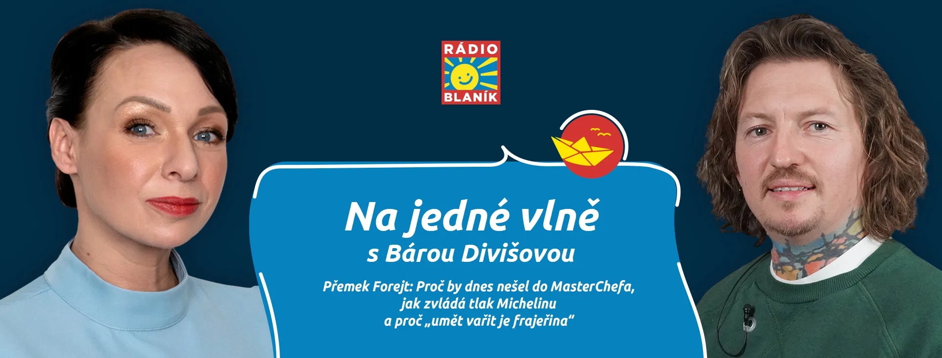 Přemek Forejt v podcastu Na jedné vlně: Proč by dnes nešel do MasterChefa, jak zvládá tlak Michelinu
