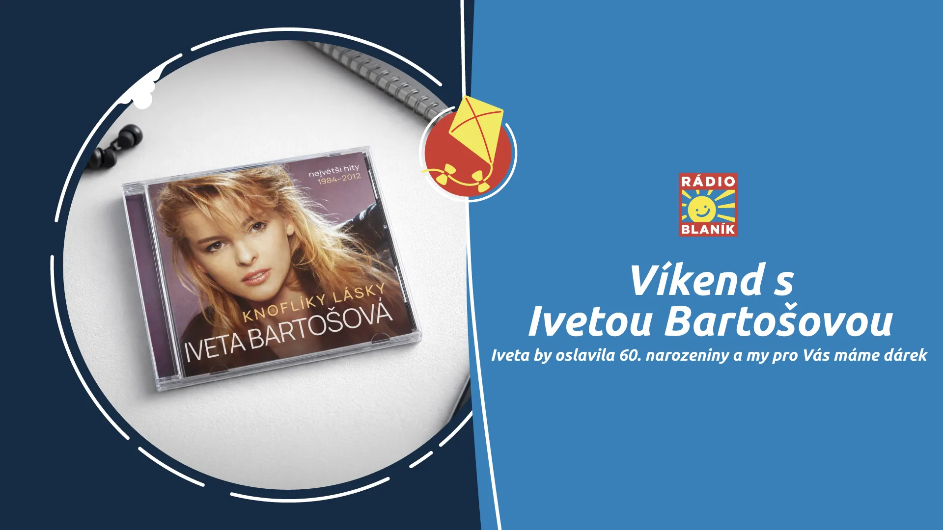 VÍKEND S IVETOU BARTOŠOVOU NA RÁDIU BLANÍK