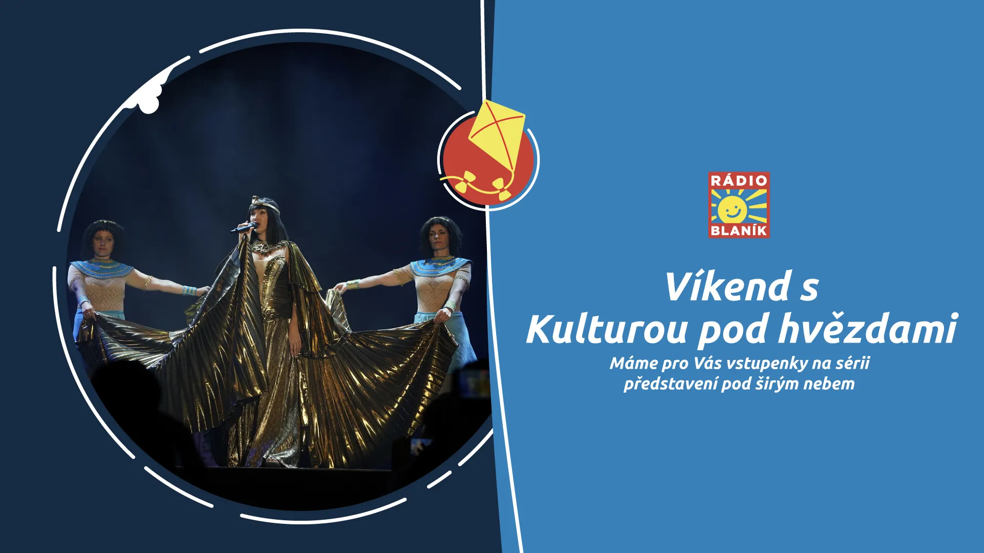 Víkend s Kulturou pod hvězdami na Rádiu Blaník