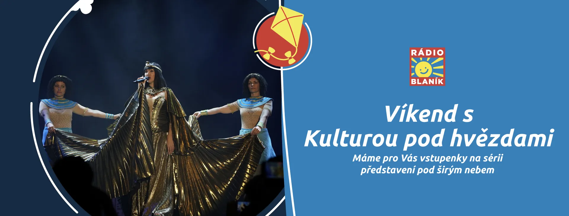 Víkend s Kulturou pod hvězdami na Rádiu Blaník