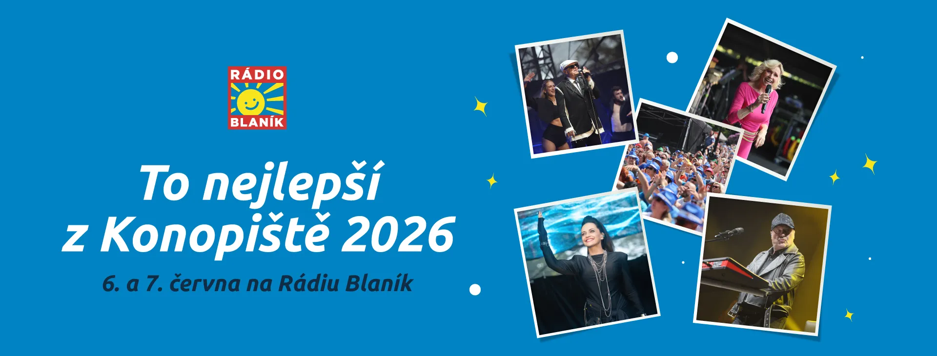 TO NEJLEPŠÍ Z KONOPIŠTĚ NA RÁDIU BLANÍK