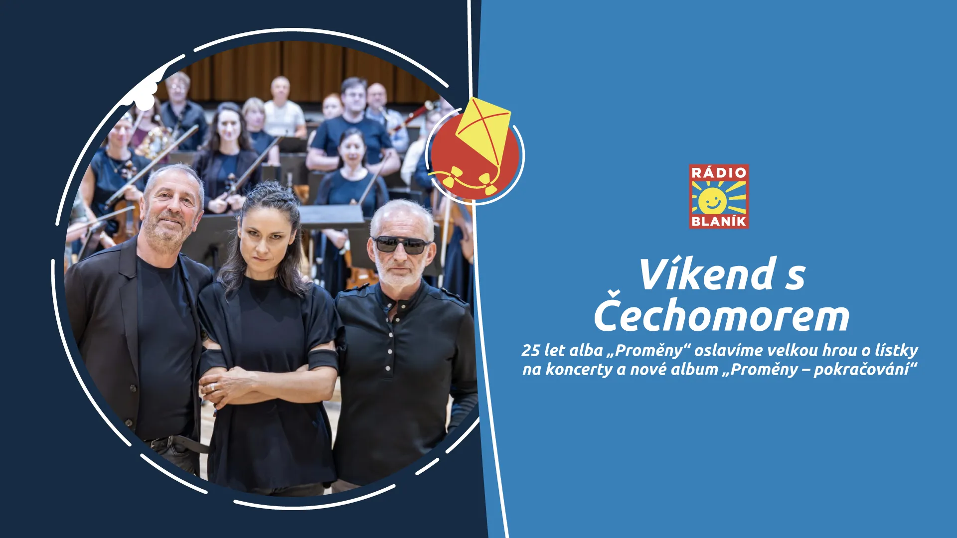 VÍKEND S ČECHOMOREM NA RÁDIU BLANÍK