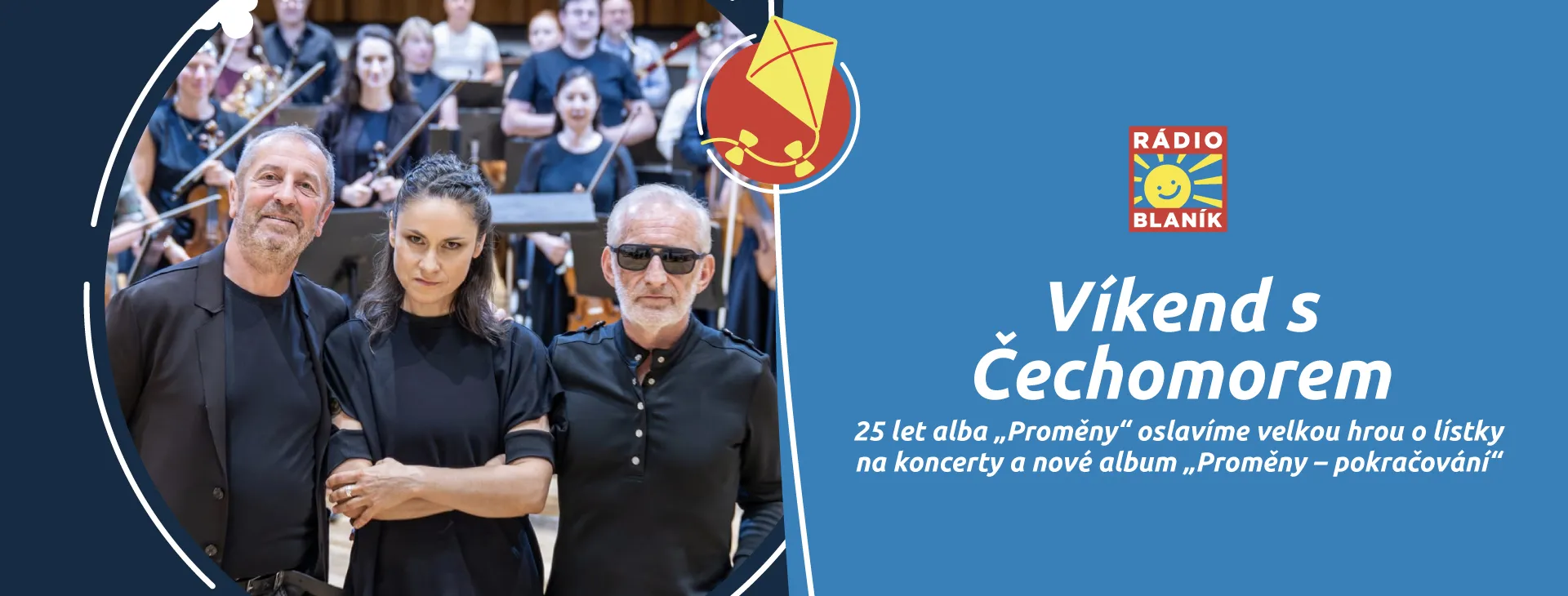 VÍKEND S ČECHOMOREM NA RÁDIU BLANÍK