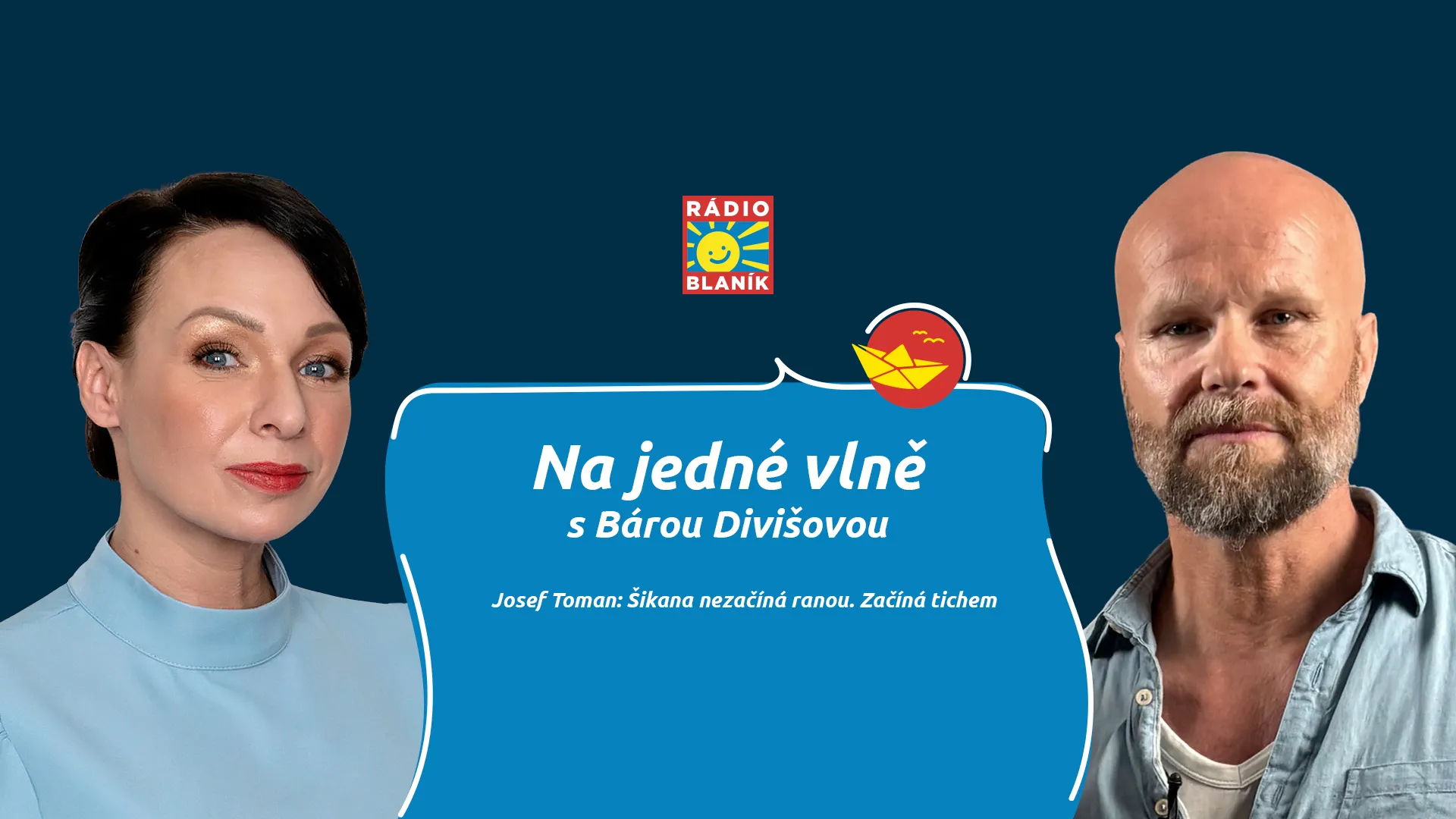 Josef Toman v podcastu Na jedné vlně: Šikana nezačíná ranou. Začíná tichem