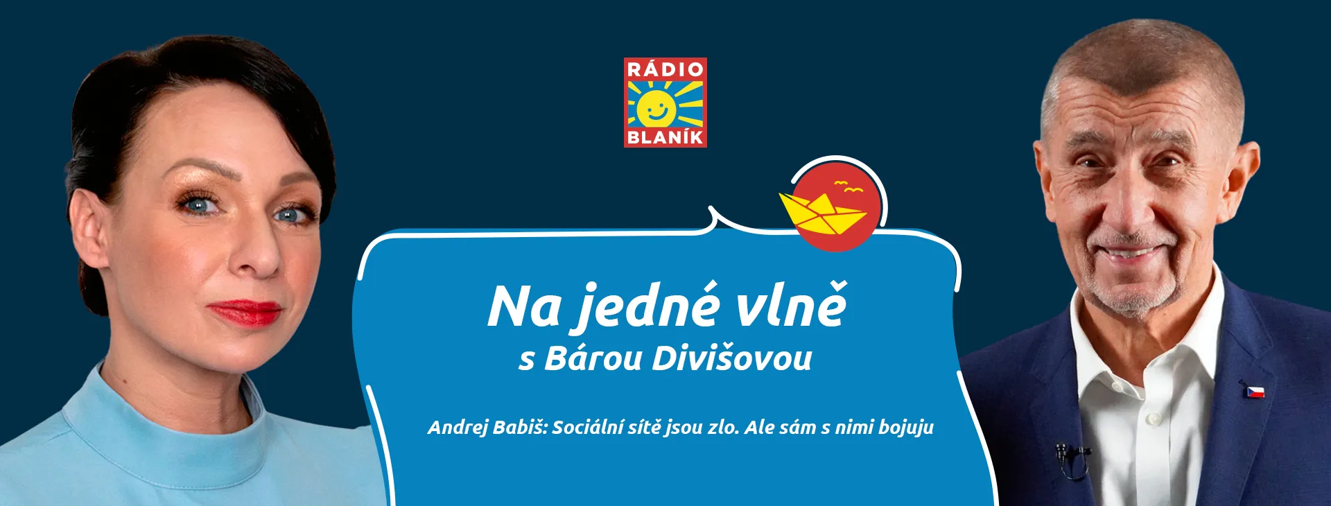 Andrej Babiš u Báry Divišové: Sociální sítě jsou zlo. Ale sám s nimi bojuju
