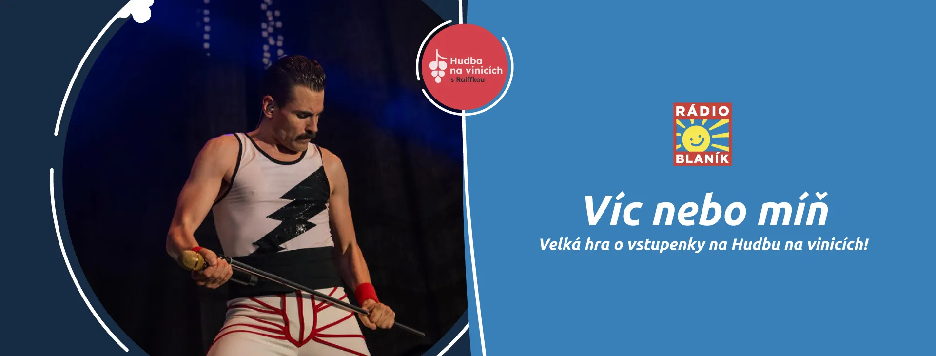 VÍC NEBO MÍŇ NA RÁDIU BLANÍK!