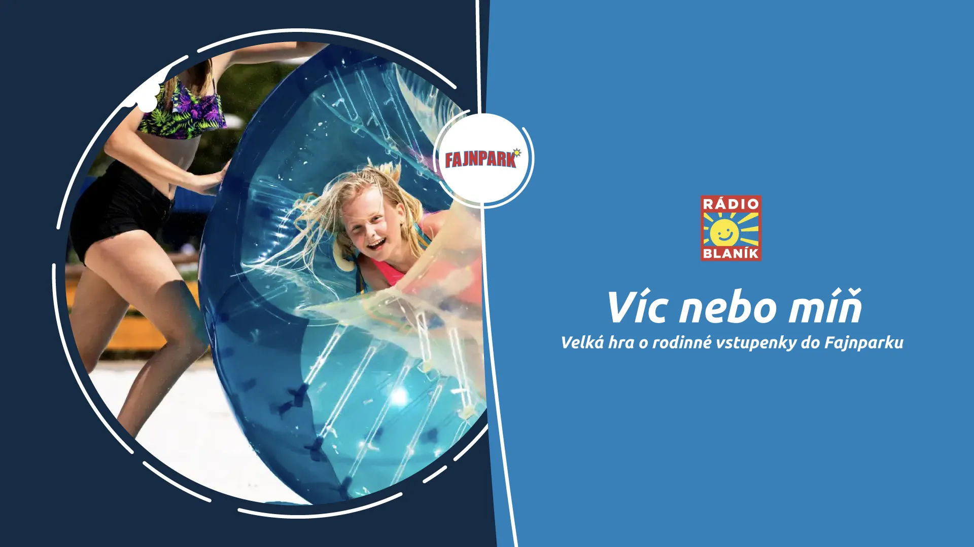 VÍC NEBO MÍŇ NA RÁDIU BLANÍK!
