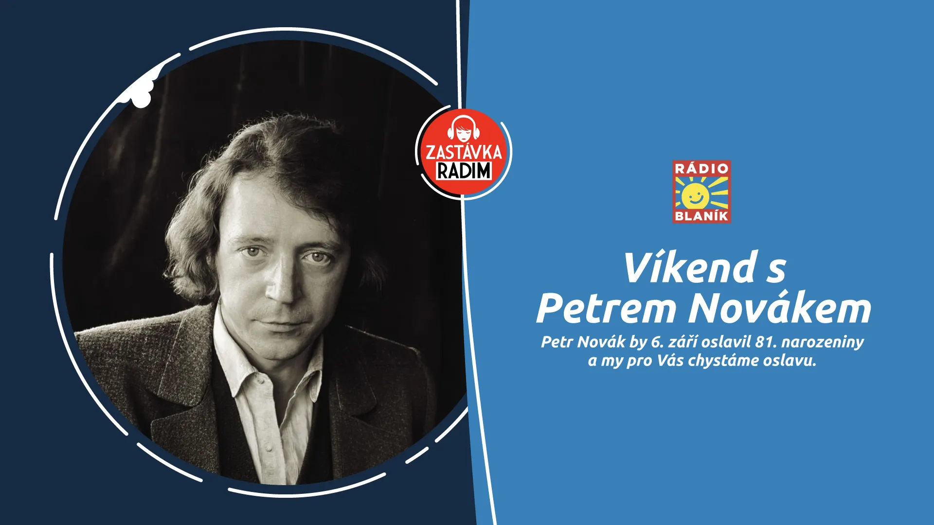 VÍKEND S PETREM NOVÁKEM NA RÁDIU BLANÍK