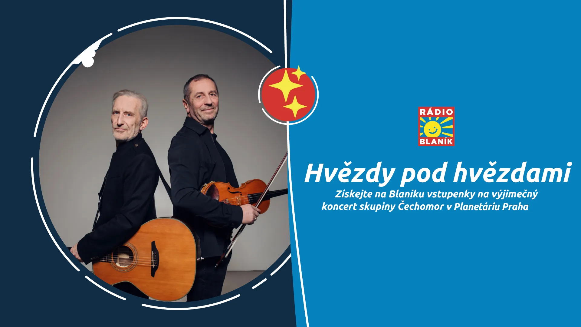 Získejte na Blaníku poslední vstupenky na vyprodaný koncert skupiny Čechomor v pražském Planetáriu