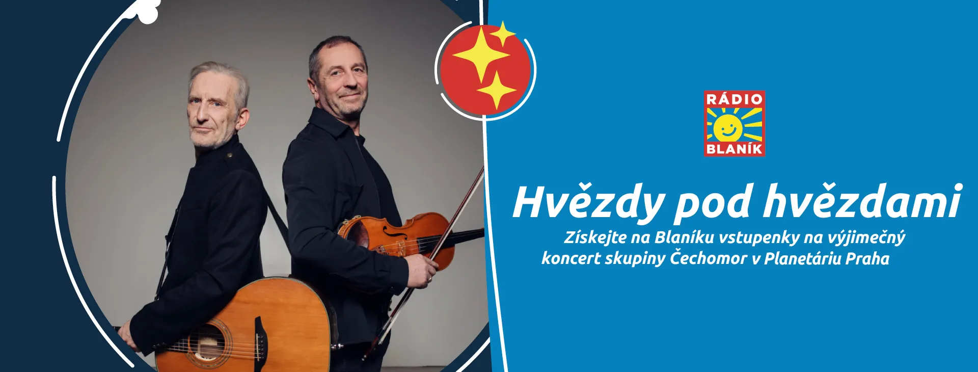 Získejte na Blaníku poslední vstupenky na vyprodaný koncert skupiny Čechomor v pražském Planetáriu