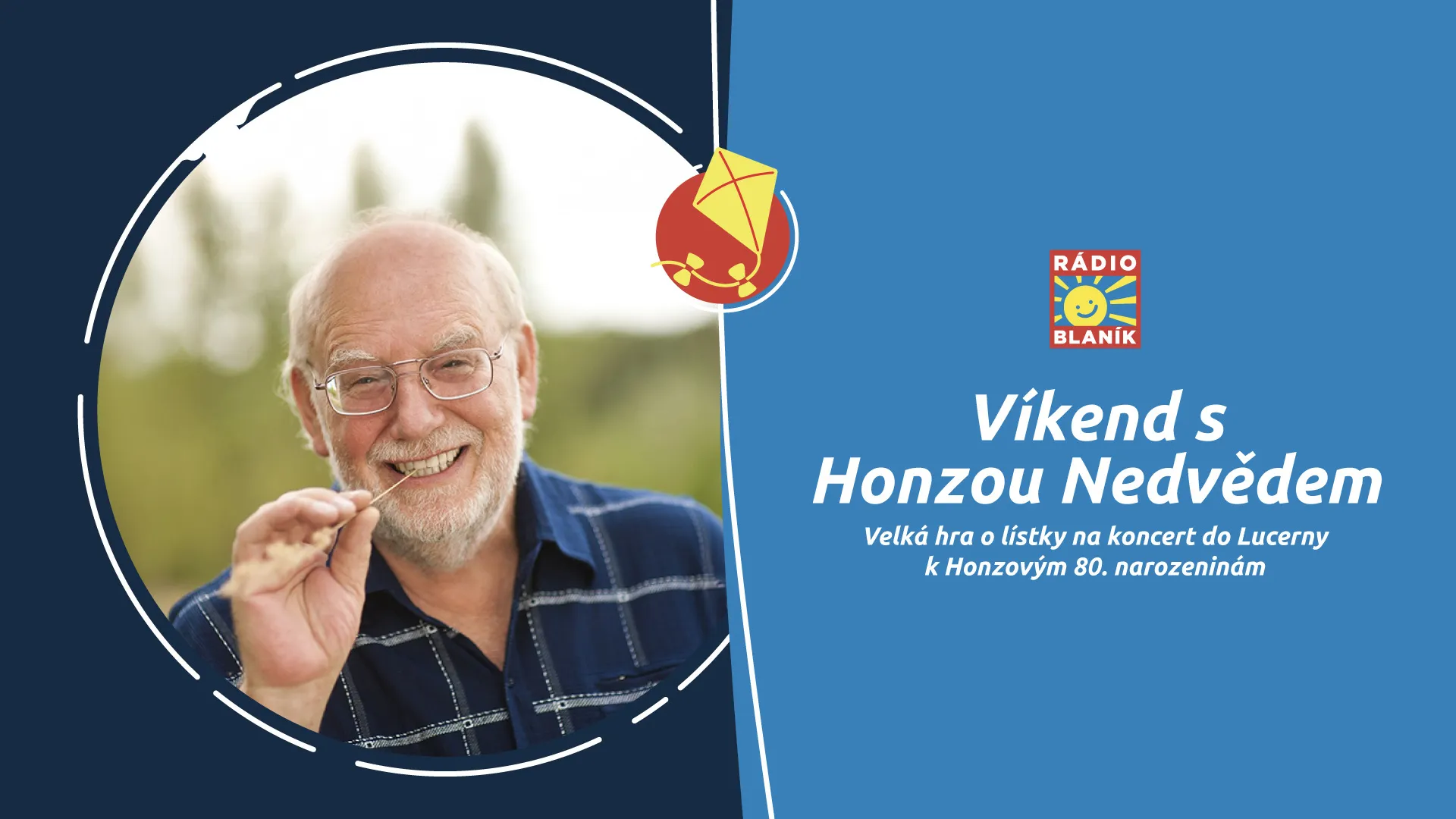 VÍKEND S HONZOU NEDVĚDEM NA RÁDIU BLANÍK