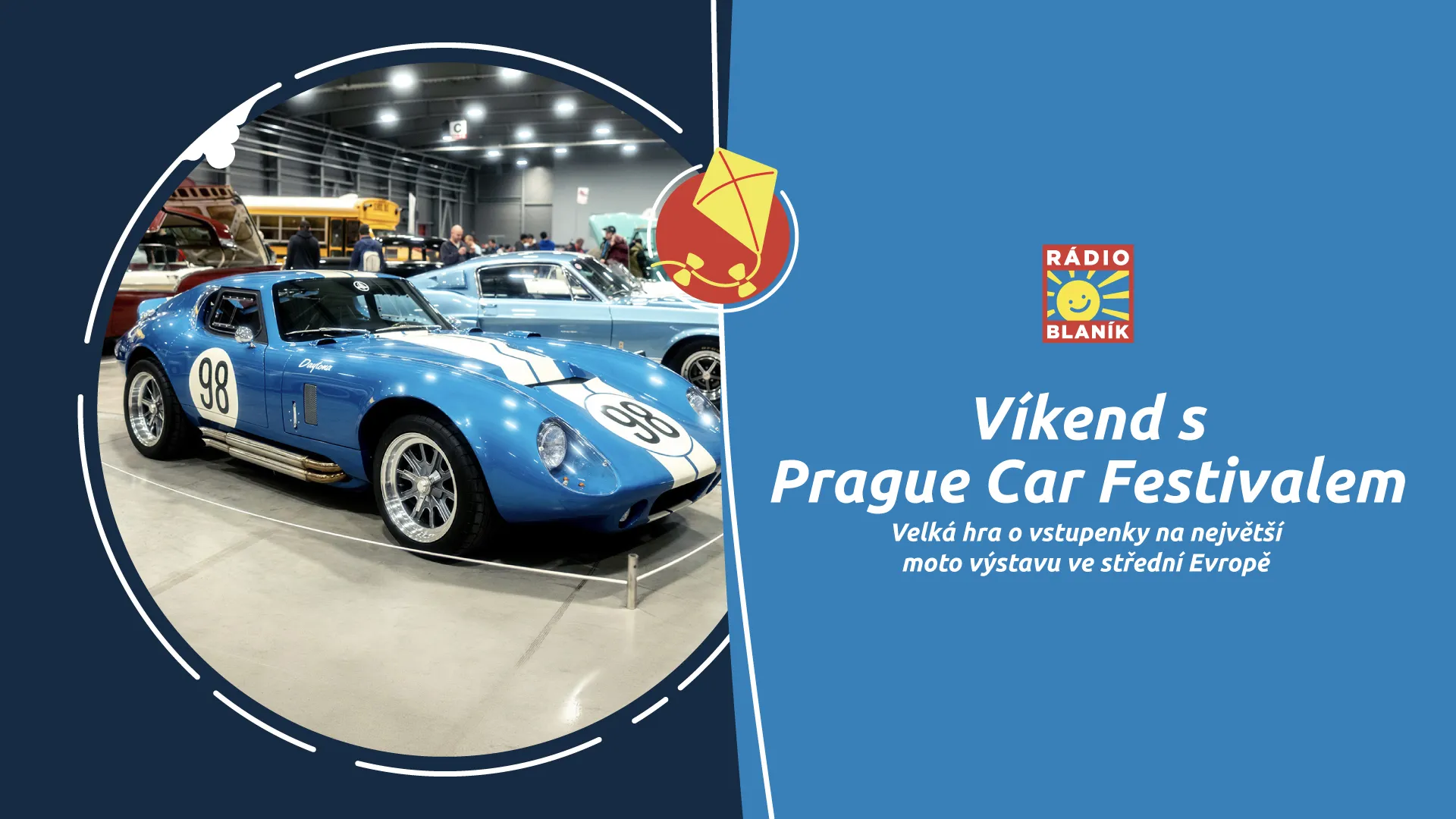 VÍKEND S PRAGUE CAR FESTIVALEM NA RÁDIU BLANÍK!