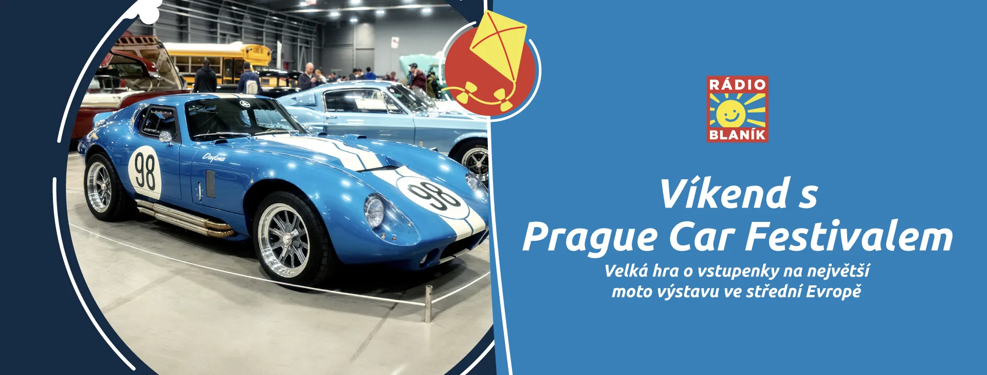 VÍKEND S PRAGUE CAR FESTIVALEM NA RÁDIU BLANÍK!
